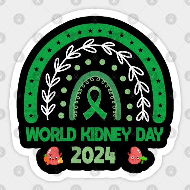 World Kidney Day 2024 Health Matters Kidney Sticker by Kavinsky